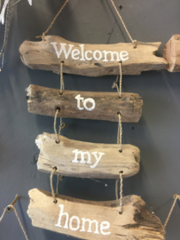 Driftwood text hangers - te leuk en goed kado!