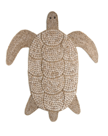 Schildpad met schelpen en kraaltjes large 75cm