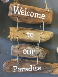 Driftwood text hangers - te leuk en goed kado!