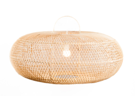 Hanglamp Ubud XXL 80cm diameter Natural Rotan