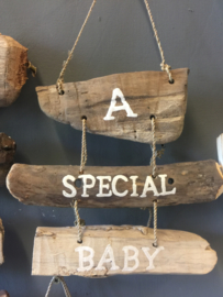 Driftwood text hangers - te leuk en goed kado!