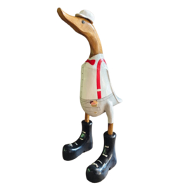 Houten eend IJscoman
