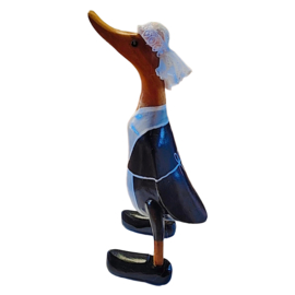 Houten eend Nederlandse klederdracht