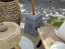 Bali Parasol voet beton