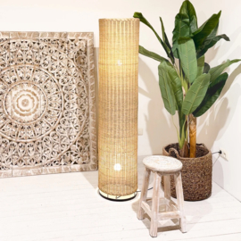 Rotan vloerlamp Riviera 160 cm