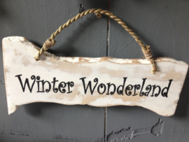 teksthanger Winter Wonderland