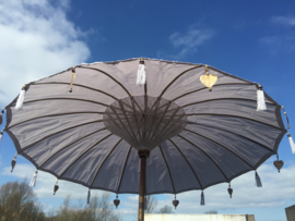 Bali Parasol 2 meter all weather, knock-down (2 delen) versie