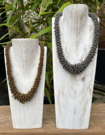 Houten buste ketting houder