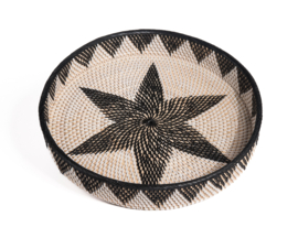 Dienbladen rond Baki van rattan Ø30/40/50/60cm