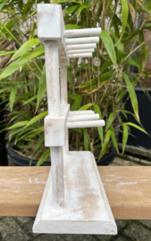 Houten sleutelhangers / sieraden houder