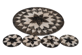 Rattan  onderzetter / placemat Ø35cm