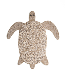 Schildpad met schelpen en kraaltjes medium 50cm