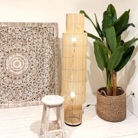 Rotan vloerlamp Dinding 160 cm