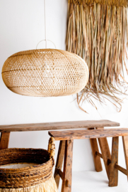 Hanglamp Ubud 50 cm diameter Natural Rotan