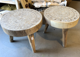 Teak Tafeltje Timor 45cm diameter