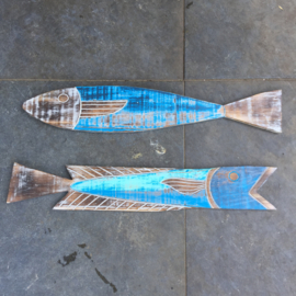 Vis aan de wand of gebruik als tapaz plank