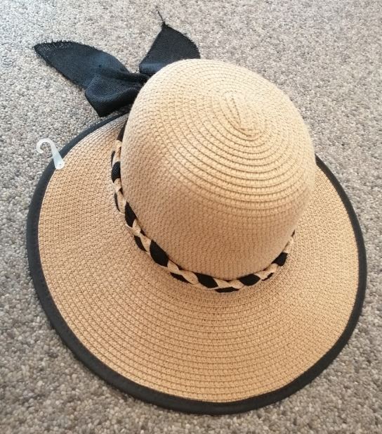 Olympia: Praia - Hoed - Beige/Zwart