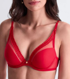 Aubade: Sheer Emotion - Triangle (voorgevormd) - Rood