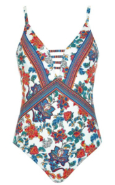 Olympia: Bohemian - Badpak - Wit/Multi