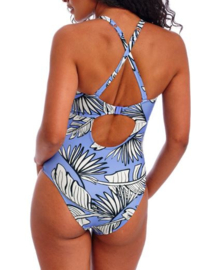 Freya: Mali Beach - Badpak - Lavendel/Wit