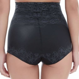 Wacoal: Flower Power - Tailleslip - Zwart/Grijs