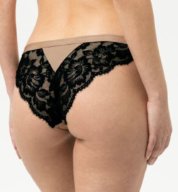 Mey: Poetry Vogue - Tanga - Zwart/Goud