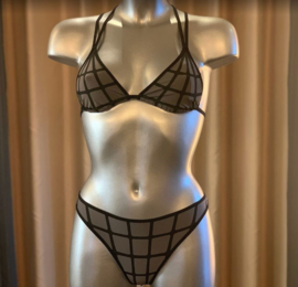 Marlies Dekkers: Secret Spider - Triangle Setje - Grijs/Zwart