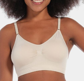 Magic Bodyfashion: Comfort Bra Bamboo - BH Top - Cream