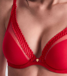 Aubade: Sheer Emotion - Triangle (voorgevormd) - Rood