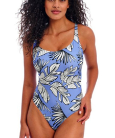 Freya: Mali Beach - Badpak - Lavendel/Wit