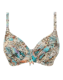 Fantasie: Manila - Corbeille - Blauw/Multi
