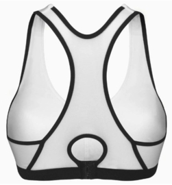 Shock Absorber: Sport Padded - BH - Wit/Zwart