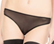 Marlies Dekkers: Secret Society - String - Zwart/Grijs