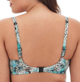 Fantasie: Manila - Corbeille - Blauw/Multi