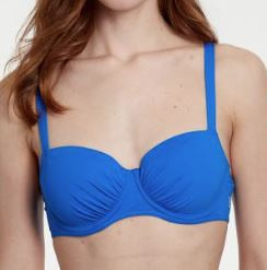 Color Up Your Life: Mix & Match - Bikini Top - Blauw