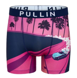 Pullin: Drift - Boxer - Blauw/Roos