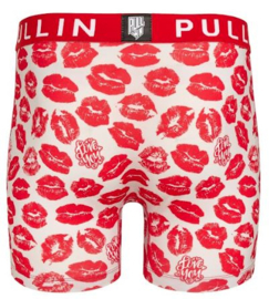 Pullin: Lovers - Boxer - Rood/Wit