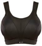 Shock Absorber: Run Bra - Sport BH - Zwart