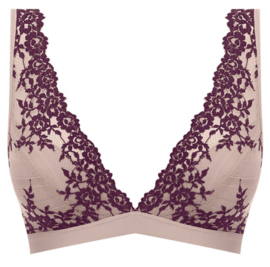 Wacoal: Embrace Lace - Triangle - Roze/Bordeau