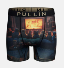 Pullin: Telechat - Boxer - Blauw/Oranje