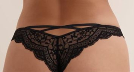 Aubade: Love Vertigo - String - Zwart