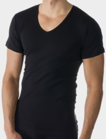Mey: Casual Cotton - Shirt - Zwart