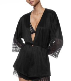 Mey: Temptation - Kimono - Zwart