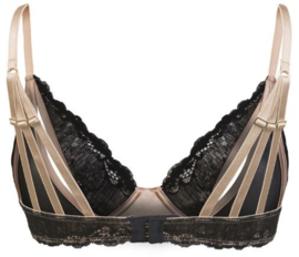 Sapph: Odette - Balconette - Zwart/Goud