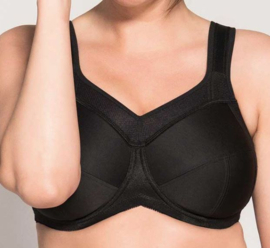 Ulla: Kate - Sport BH - Zwart