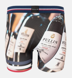 Pullin: Wine - Boxer - Blauw/Multi