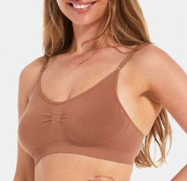 Magic Bodyfashion: Comfort Bra Bamboo - BH Top - Caramel