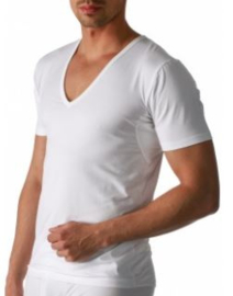 Mey: Dry Cotton Functional - V-neck - Wit
