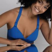 Color Up Your Life: Mix & Match - Bikini Top - Blauw