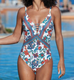 Olympia: Bohemian - Badpak - Wit/Multi